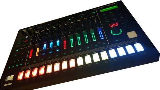 Roland TR-8S trasparente