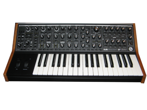 Moog SubSequent 37 trasparente